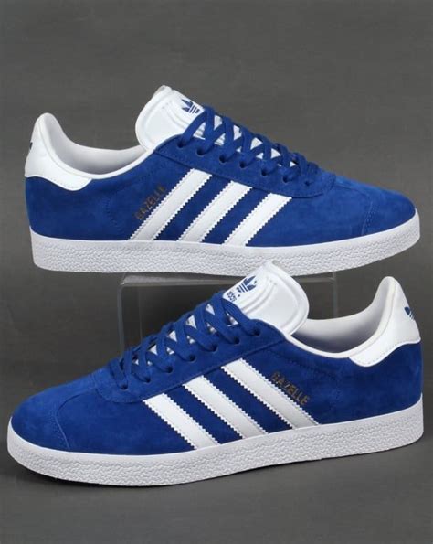 royal blue Adidas sneakers